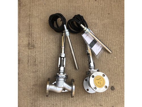 不銹鋼法蘭式Y(jié)ZW型自力式溫控閥