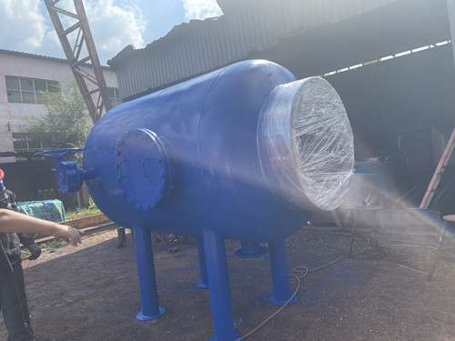 臥式直通除污器DN800現(xiàn)貨直發(fā)，為您的工程保駕護(hù)航